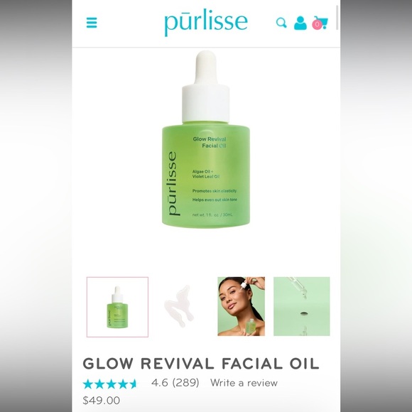 Purlisse Green Radiance Serum Face Oil - Picture 12 of 12
